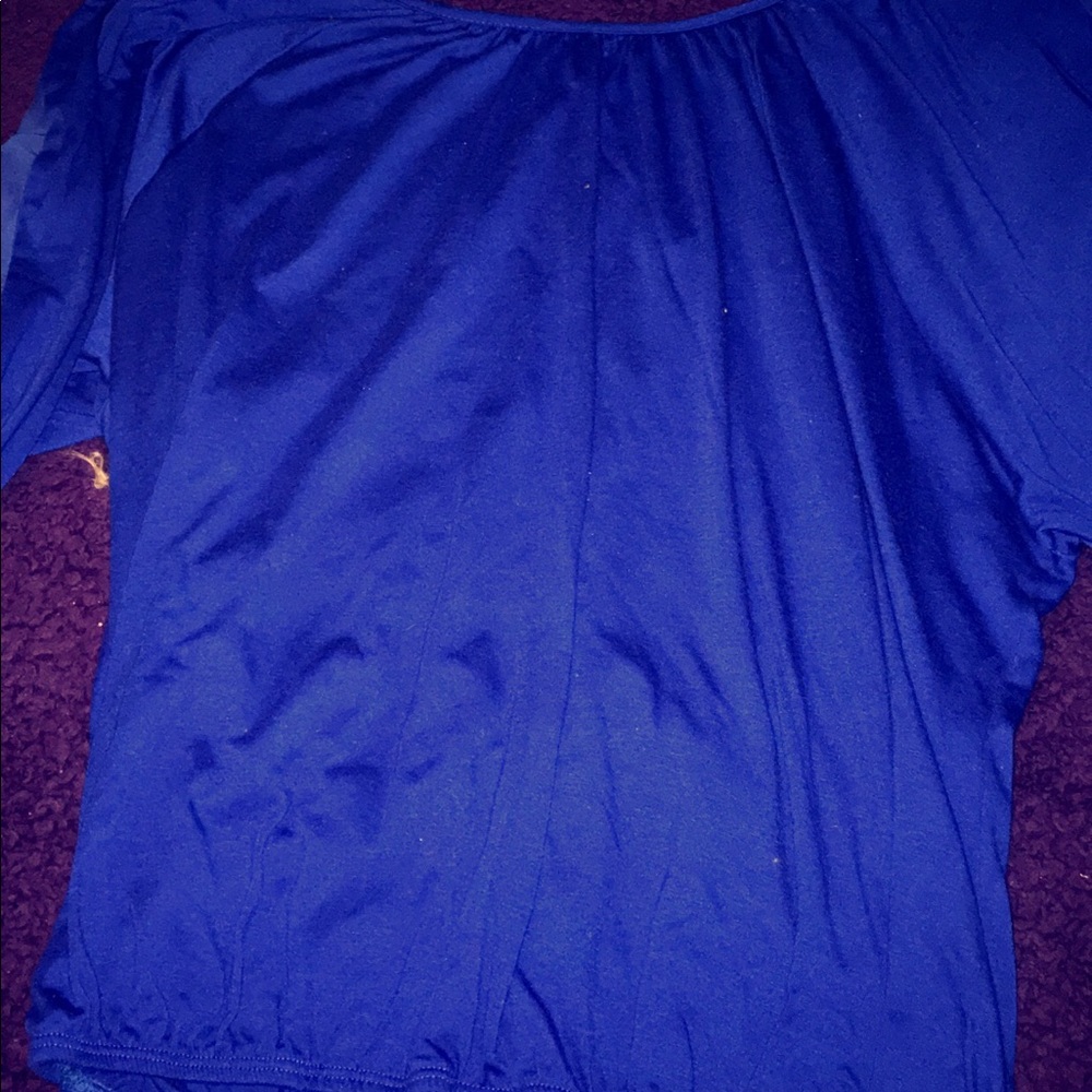 Royal Blue DGNY business shirt